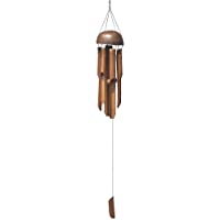 Los mejores  - VIE Naturals Campanas de Viento de bambú- 30 cm- marrón- tamaño único